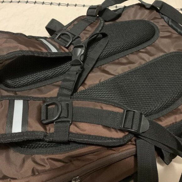 NWOT New Brandname: DAINTY Bookbag Backpack Diaper Bag Chocolate Brown - Picture 10 of 10